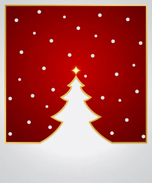 Árbol de Navidad — Vector de stock