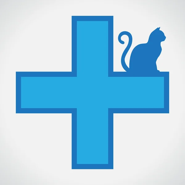 Veterinaire teken — Stockvector