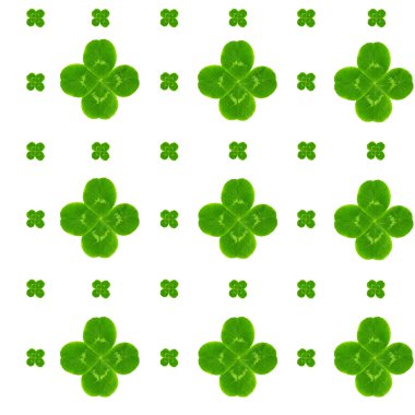 iyi şanslar Yaprak yonca sembolü