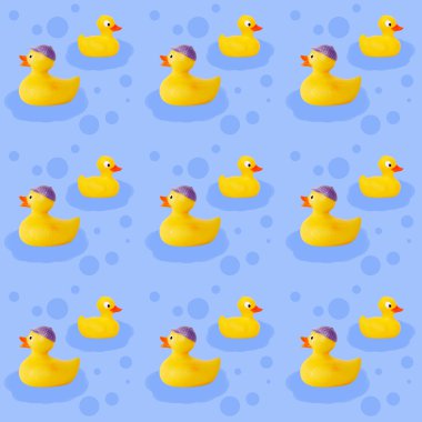 ördek masal desen sarı lastik