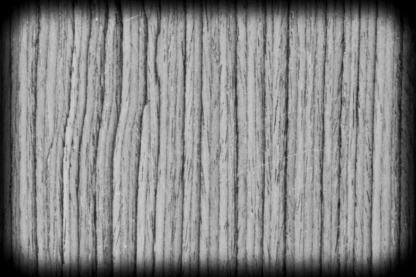 Textura de fondo de madera en blanco y negro primer plano con viñeta —  Fotos de Stock