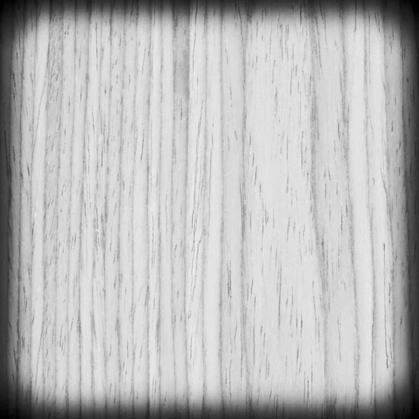 Texture de fond de bois noir et blanc gros plan avec vignette — Photo