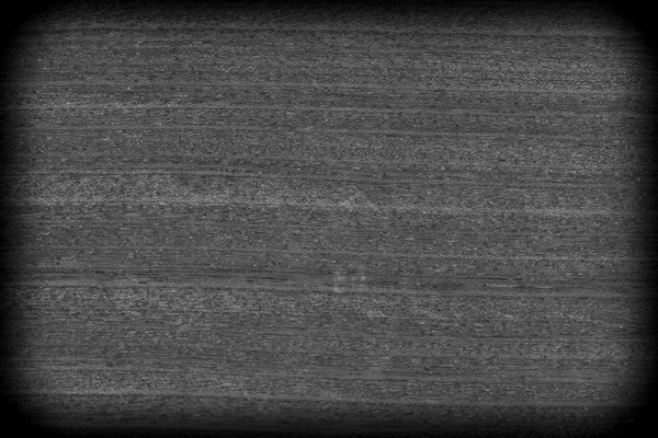 Фон текстуры черно-белого дерева крупным планом с виньеткой — стоковое фото