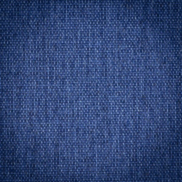 Sfondo o consistenza del primo piano in tessuto blu scuro — Foto Stock