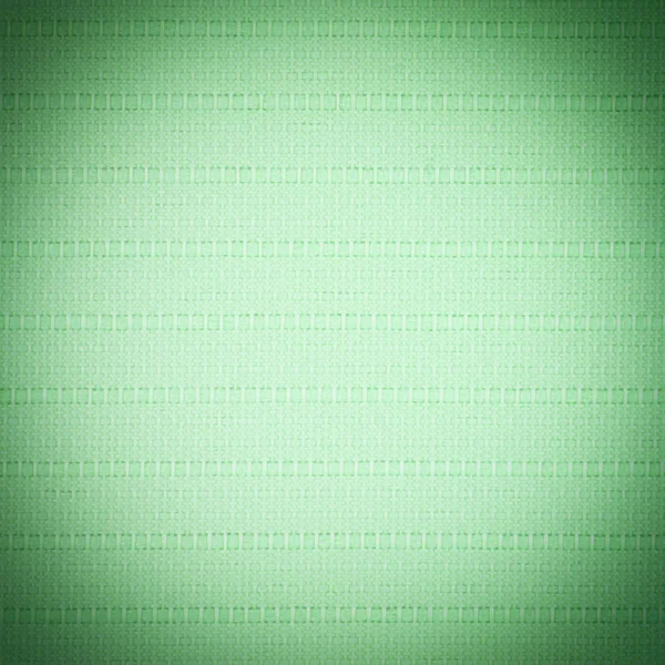 Sfondo texture di tessuto verde primo piano con vignetta — Foto Stock