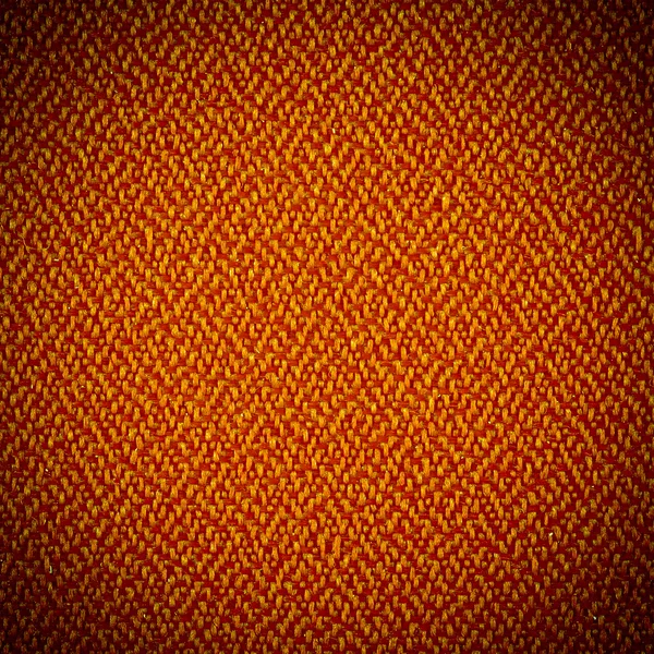 Background texture of orange fiber closeup with vignette — Stock Photo, Image