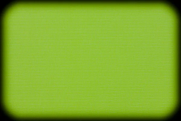 Textura de fondo de tela verde primer plano con viñeta —  Fotos de Stock