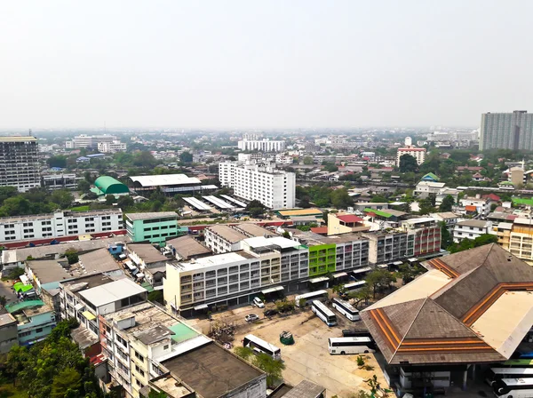 Stadsutsikt över Bangkok, Thailand — Stockfoto