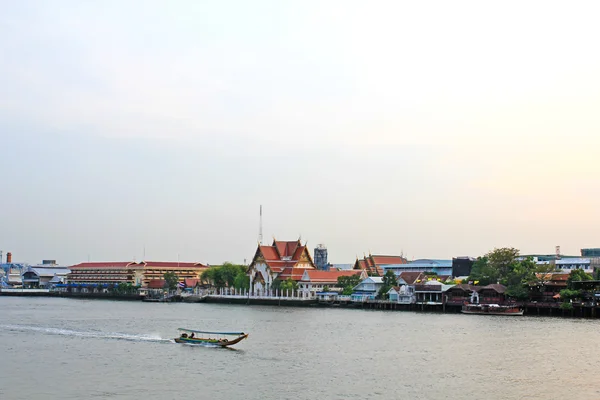 Rzeki Chao Phraya, bangkok, Tajlandia — Zdjęcie stockowe