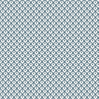 Geleneksel Japon dalga desen arka plan