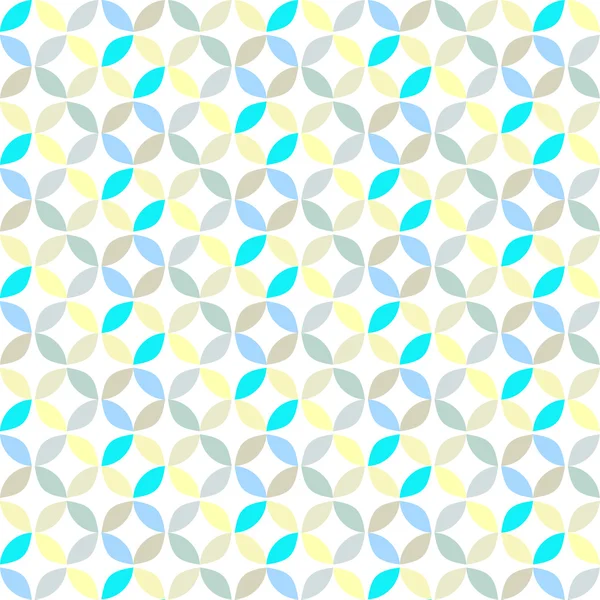 Vektör Geometrik Çember Deseni Arkaplanı