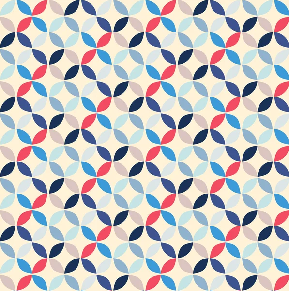 Vektör Geometrik Çember Deseni Arkaplanı