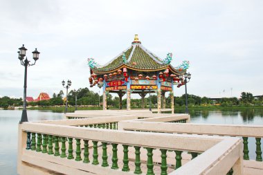 Çin tapınak Udonthani, Tayland.