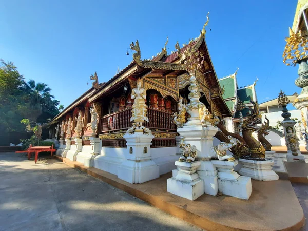 Wat Ming Mueang Temple Chiang Rai Thailand — Stockfoto