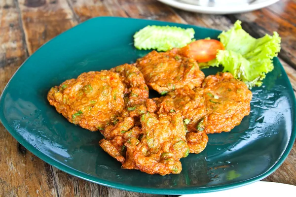 Thai Food Fischkuchen (Tod Mun Pla)) — Stockfoto
