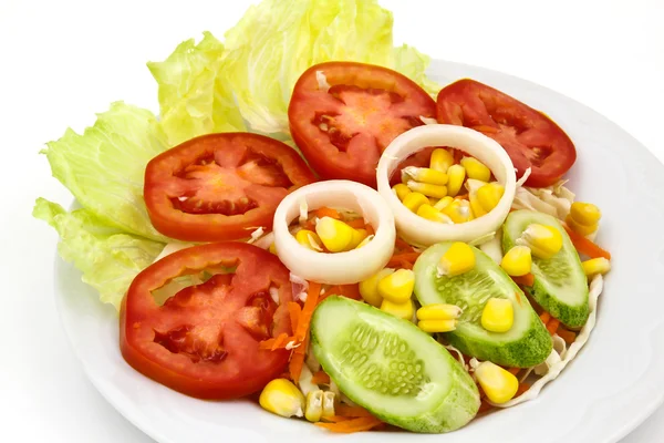 Fresh vegetable salad. — Stock Photo, Image