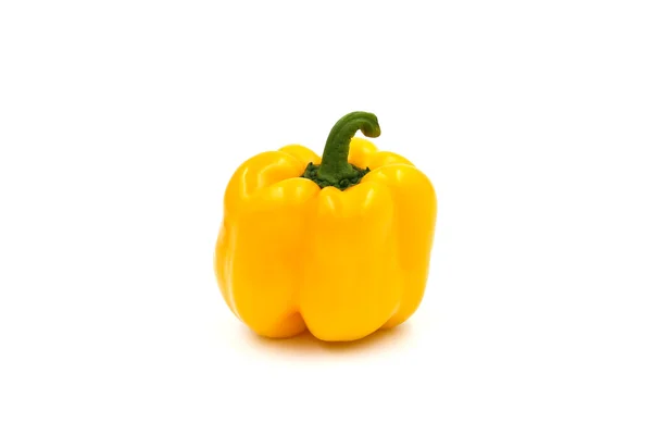 甜椒在白色背景下被分离出来 — 图库照片