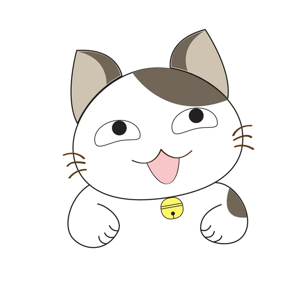 귀여운 고양이 캐릭터 — 스톡 벡터