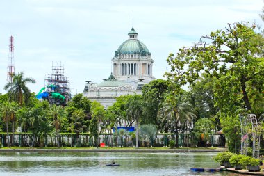 Mermer bina Bangkok, taht salonu nerede nationa