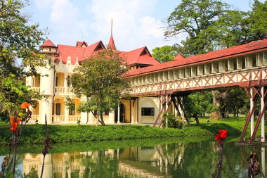 Sanam Chan Palace,(King Rama 6), Nakhon pathom, Thailand clipart
