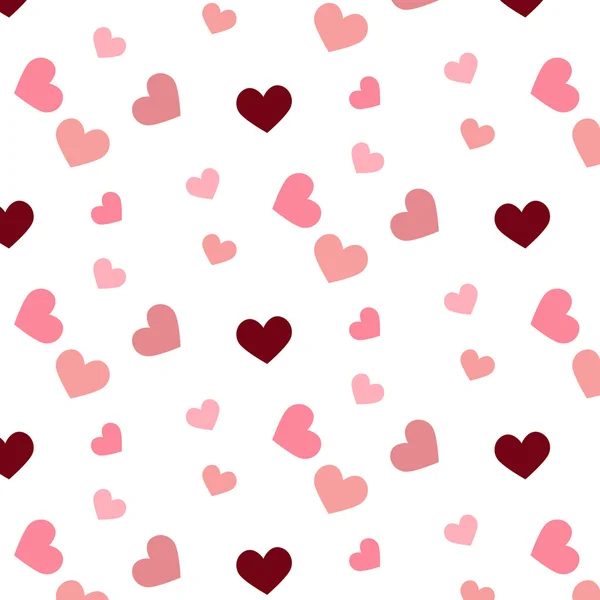 Romantische patroon met hart. vectorillustratie. achtergrond — Stockvector