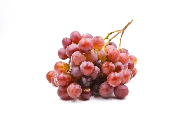 Red Grape isolated on white background. — Stock Photo, Image