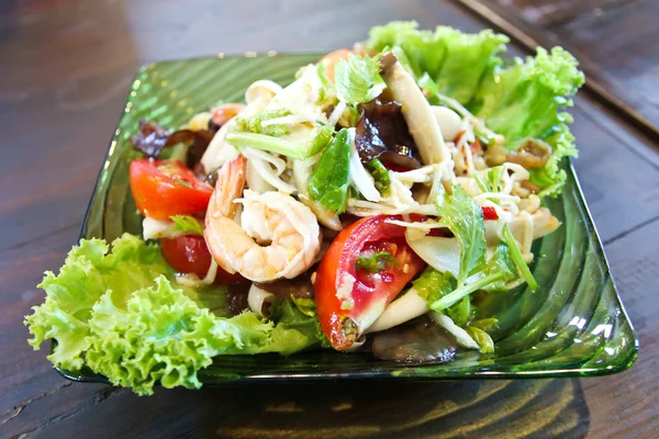 Thailändischer würziger Salat — Stockfoto