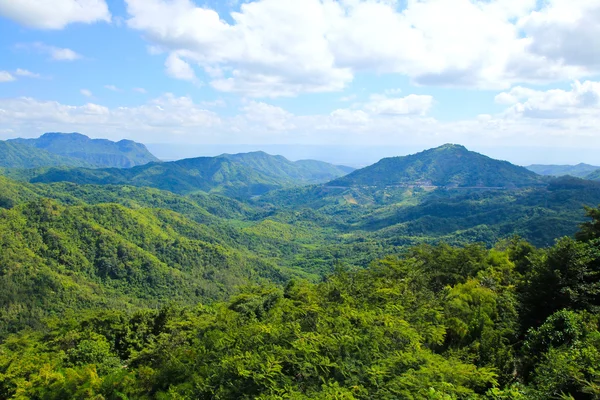 Landskap av lager berg, Phetchabun, Thailand — Stockfoto