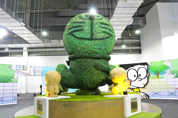 BANGKOK - DECEMBER 03, 2015 : Photo of Doraemon mascot replica — Stock Photo, Image