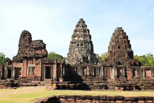 Blick auf die historische Prasat hin phimai Burg — Stockfoto