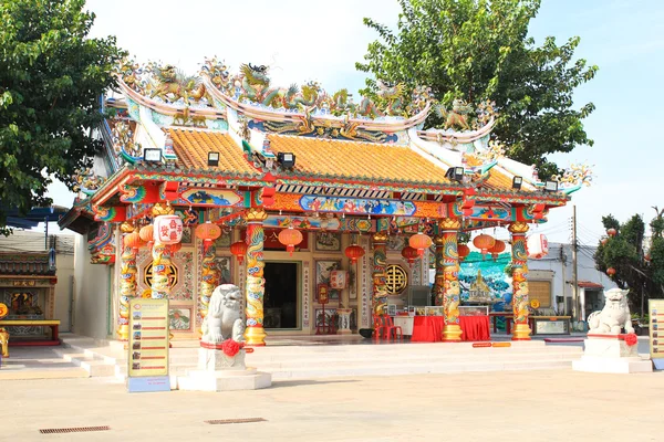 Kinesiskt tempel i Thailand — Stockfoto