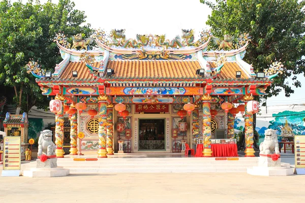 Kínai templom Thaiföldön — Stock Fotó
