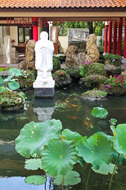 Bangkok - 21 Aralık: Çin Bahçesi stili