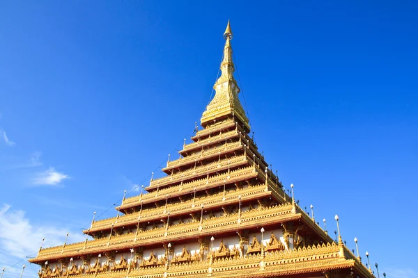 Templo na Tailândia é chamado Phra-Mahathat-Kaen-Nakhon — Fotografia de Stock