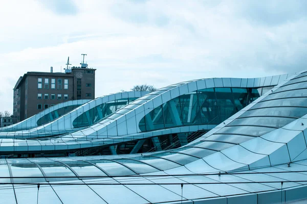 Arnhem Nederland Maart 2020 Architectuur Van Het Centraal Station Arnhem — Stockfoto