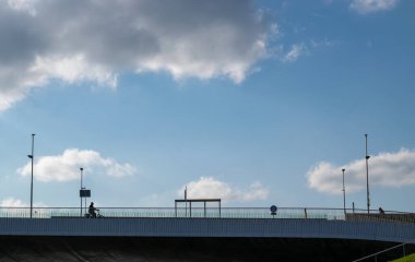 Nijmegen 'deki Waalbridge Hollanda