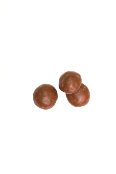 Yukarıdan Çekilen Çikolatalı Pepernoten — Stok fotoğraf