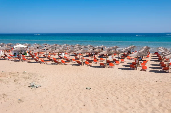 Banana beach on Zakynthos Island — Stock Photo, Image