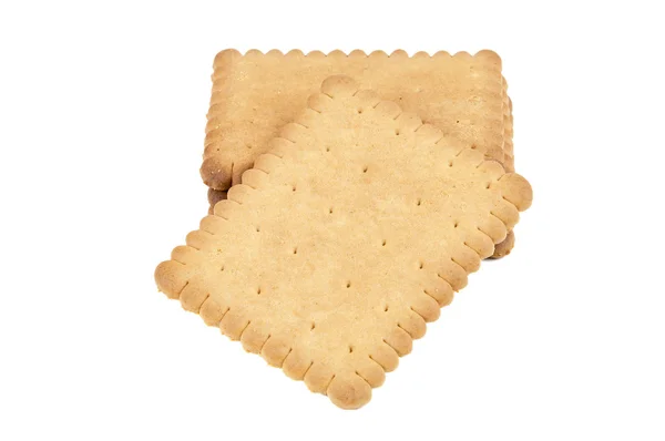 Biscuits on white background — Stock Photo, Image