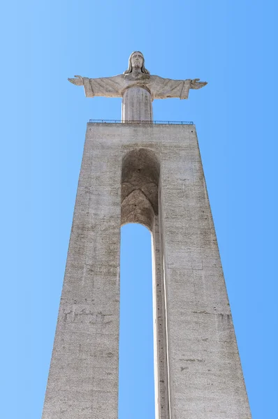 Jesus Christ monument in Lisbon — Stock Photo, Image