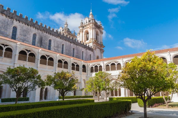 Gården i Alcobaça kloster — Stockfoto