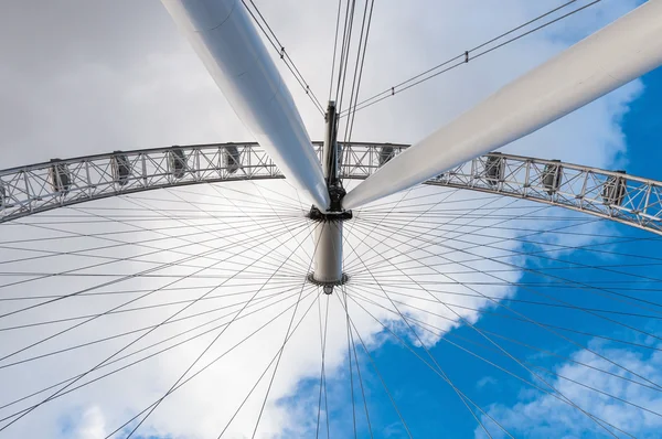 Construction of the London Eye — Stock Photo, Image