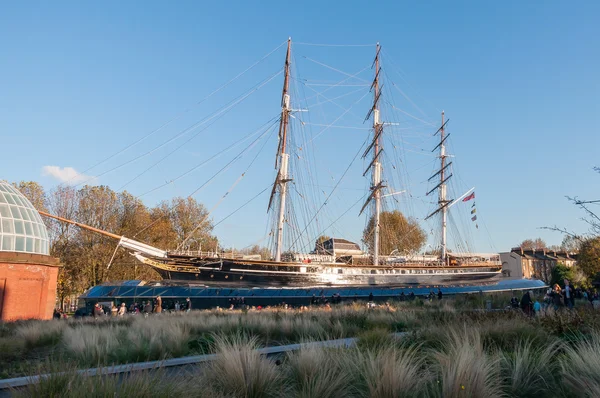 View of the Cutty Sark in London — Stock Photo, Image