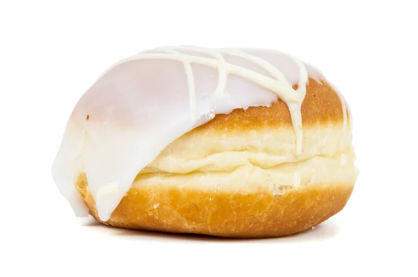 Donut esmaltado sobre fondo blanco — Foto de Stock