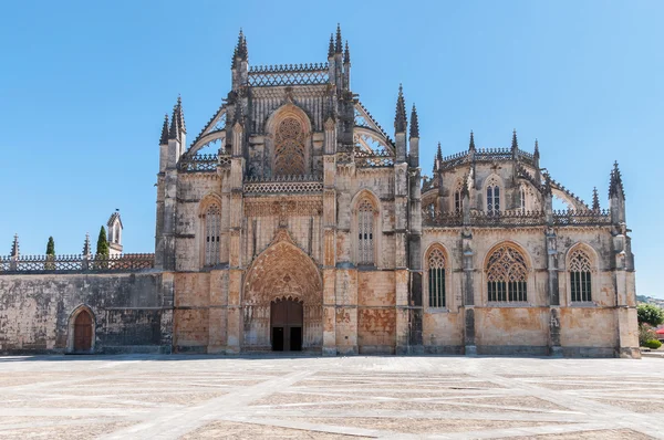 Entrada do Mosteiro da Batalha em Portugal — Fotografia de Stock