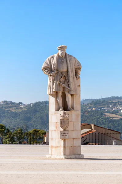 Monument van koning Joao Iii van Portugal — Stockfoto