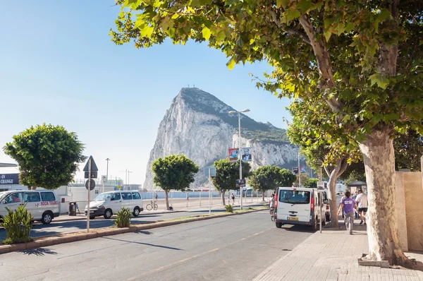 Der Fels von Gibraltar — Stockfoto