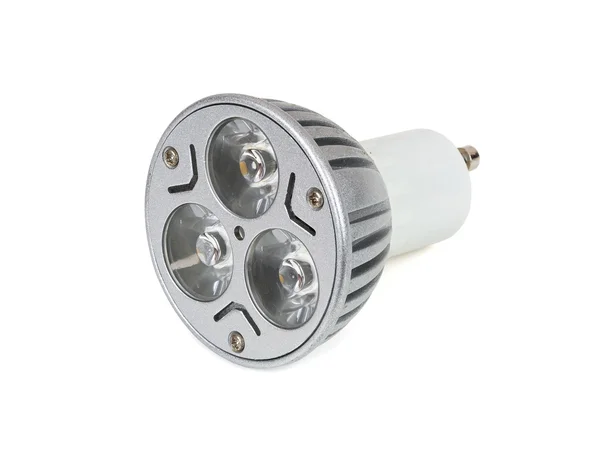 Energy saving LED light bulb on white background — Stock Photo, Image