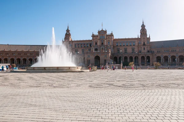 Plaza de Espana in Sevilla, Spanje — Stockfoto