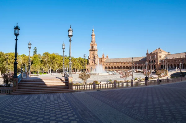 Plaza de España en Sevilla, España — Foto de Stock